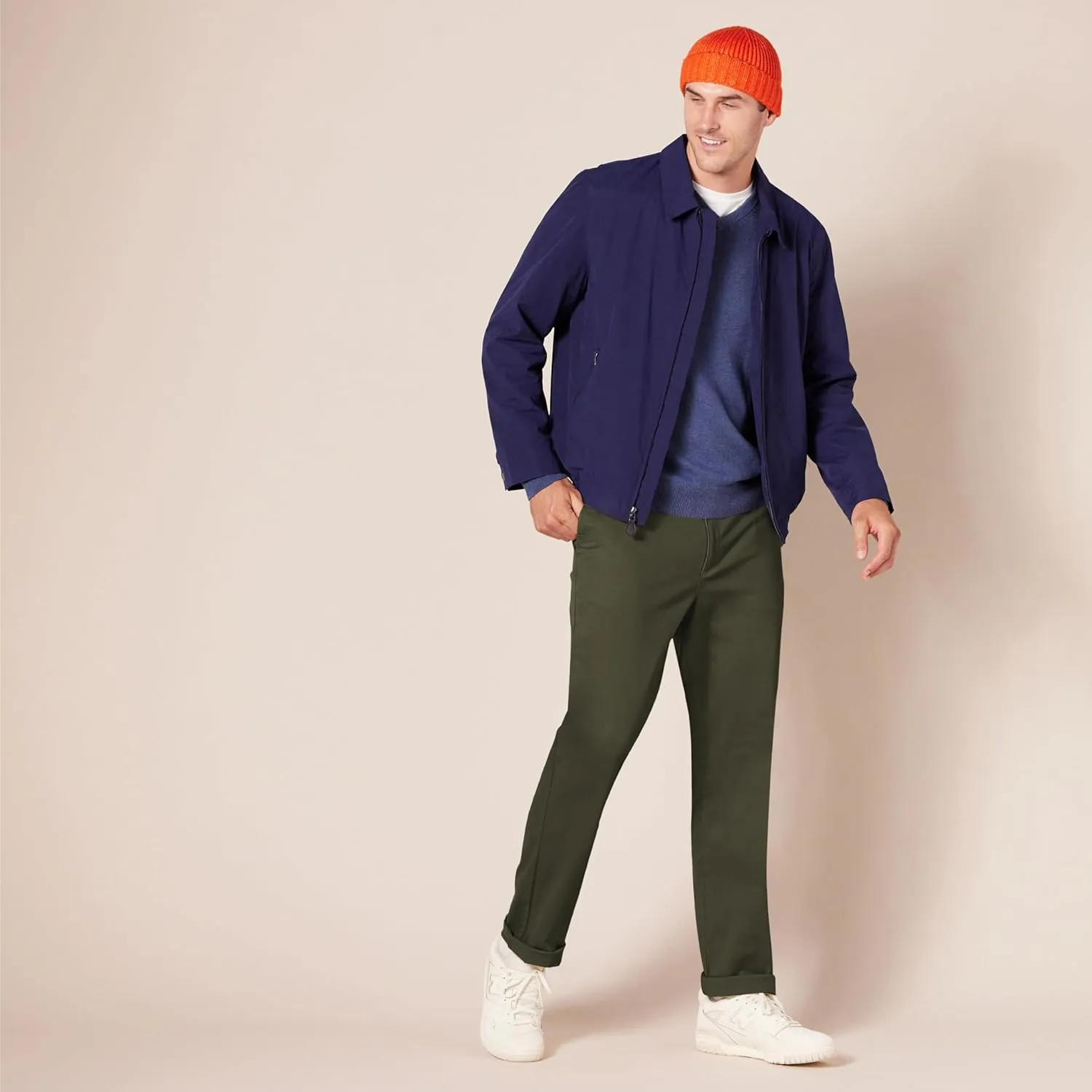 Amazon Essentials Men's Slim-Fit Casual Stretch Chino Pant
