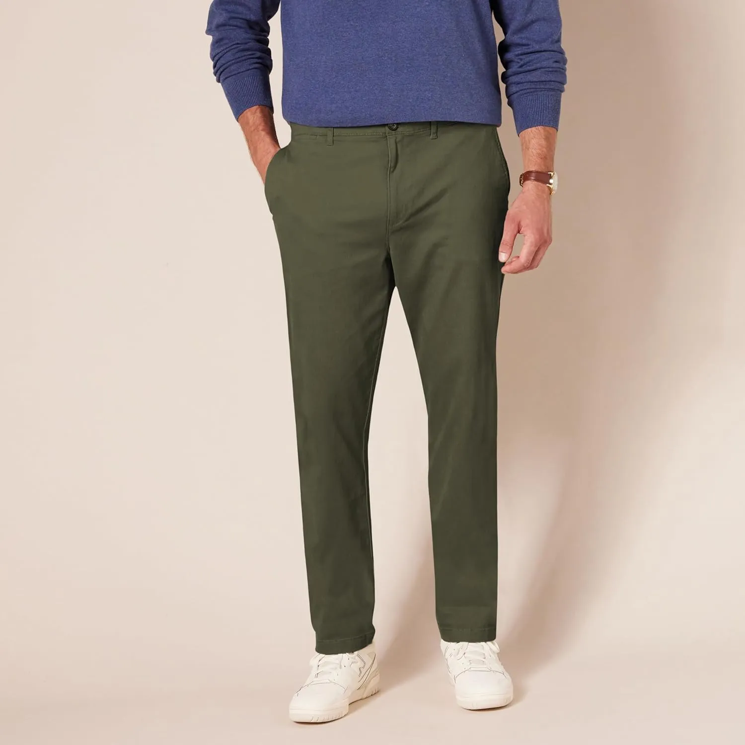 Amazon Essentials Men's Slim-Fit Casual Stretch Chino Pant