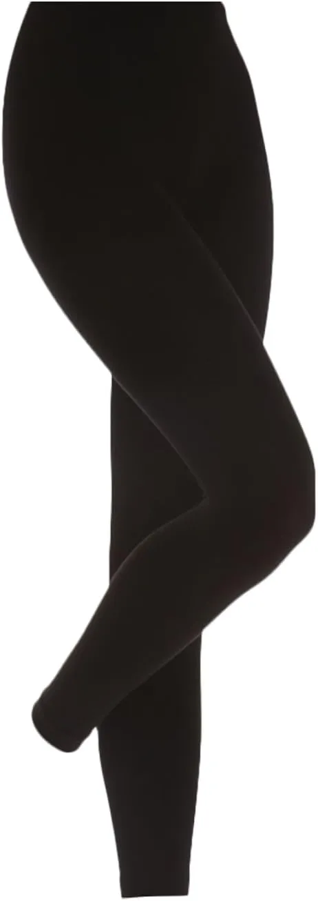 HEAT HOLDERS - 3 Pair Thermal Fleece Lined Leggings for Women | Thick Opaque Outdoor Footless Leggings