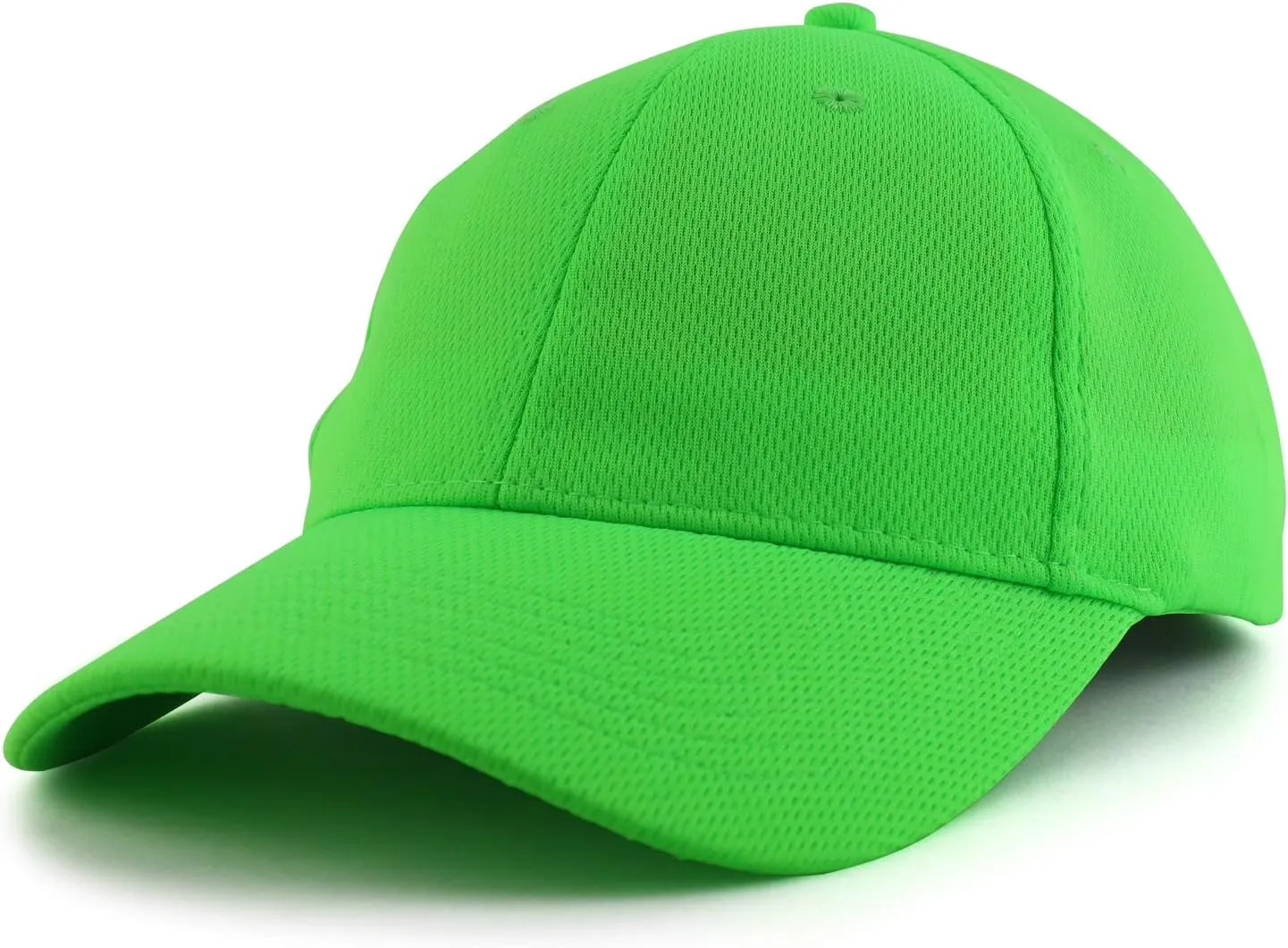 High Visibility Neon Color Racer Mesh Baseball Cap