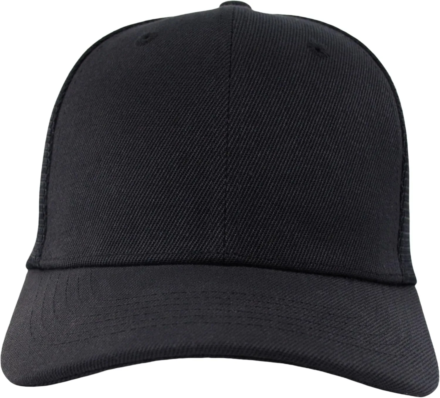 Men's Classics Trucker Hat(M-L/XL,XXL)-Blank Structured Baseball Cap,Adjustable/Mesh Snapback Hats